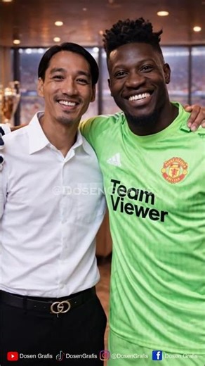 Foto Bareng Pemain Bola Idola | Timelapse AI #timelapse #ai