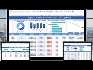 Employee Personal Data Update Tracker in Google Sheets