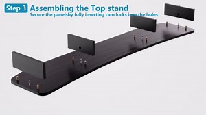 HUANUO 48″ x 24″ Electric Standing Desk with 2 Drawers, C-Clamp Mount Compatible, Height Adjustable Computer Desk, Home Office Stand Up Desk with 4 Preset Heights & 2 Hooks, Vintage Brown