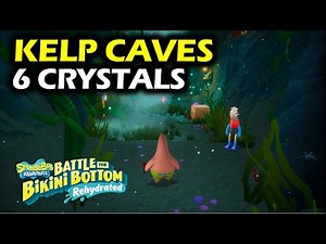 Kelp Caves Walkthrough: All Crystal Locations | Kelp Forest | Spongebob Rehydrated Collectible Guide