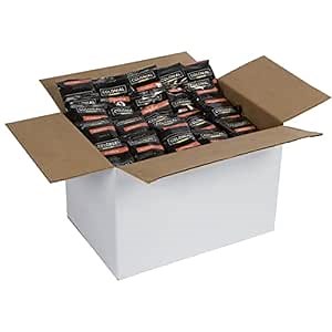 Colonial Coffee 100 Count Single Pot Coffee Packets – 100% Arabica Decaf Colombian Medium Roast | Pre-Measured Frac Packs for 12 Cup Maker | Bulk Ground Gourmet Coffee for Home & Office