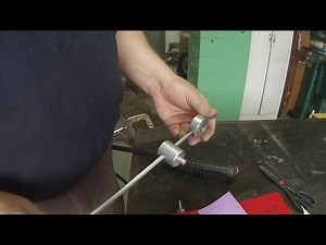 Making a 'hasty' plasma circle cutter guide