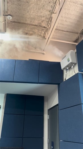 💦 What is that?! It’s our new humidifier in the orchestra rehearsal room to help protect the integrity our string instruments during the dry winter months. 😃 🎻 | DeMatha Music