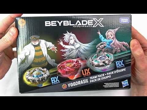 NEW BEY TEAM PACKS ARE AMAZING Beyblade X Unboxing