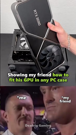 How to fit your GPU in small PC case