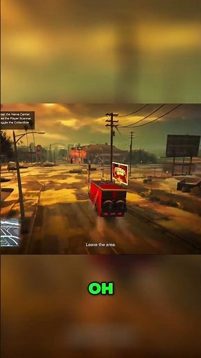 Alien Truck Driver: Epic Chase & Elimination in a Video Game! #shorts