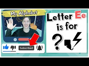 Letter E | Letter Recognition and Phonics |Learn the Alphabet with Teacher Mike #nursery #kids