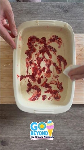 Raspberry Ripple #icecream #recipe