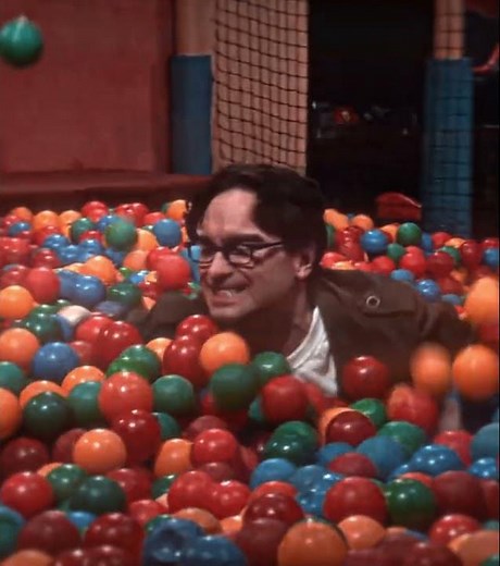 Leonard Chases Sheldon in the Ball Pit | The Big Bang Theory “Bazinga!”