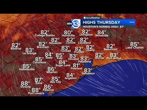 ABC13 Weather Alert Day today: Threat of heavy rain & severe storms