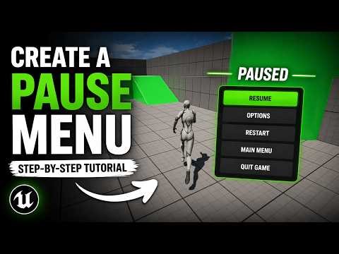 How to Create a Pause Menu in Unreal Engine 5 (Step-by-Step Tutorial)