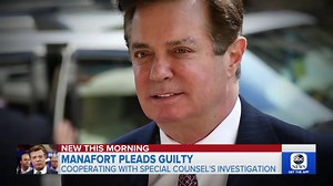 Paul Manafort arrives at court hearing about sentencing date in a wheelchair