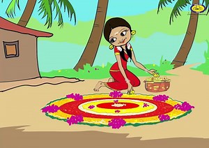 Let us take you to the God's own country i.e. Kerala for the Onam celebrations. Being one of the most important annual festival for the state of Kerala, people showcase rich cultural practices by designing Pookkalam, praise the era of King Mahabali's reign and welcome him by showcasing various dance forms like Thiruvathira Kali, Kummattikali, Kathakali, Pulikali and Theyyam. Various other activities like Vallamkali, singing and playing games is organised. People gather and spread happiness in un