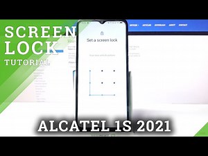 How to Add Screen Lock to ALCATEL 1S 2021 – Set Up Screen Lock