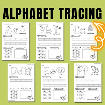 Kindergarten Handwriting Homework | SPED Take Home Packet | Autism
