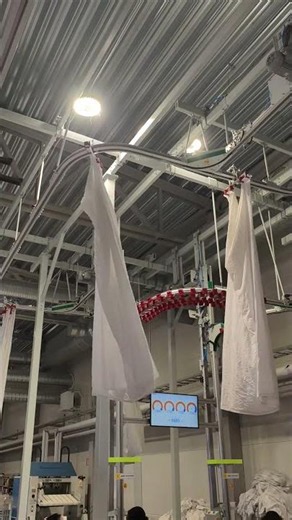 Kingstar in Sweden: Dual-Lane Hanging Feeder Paired with Two-Chest Ironer