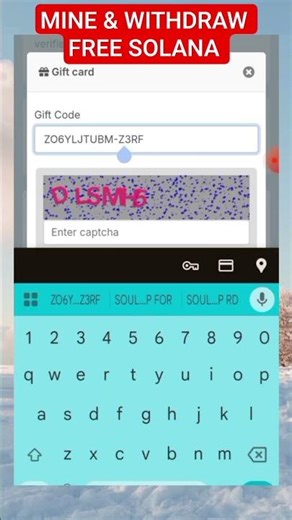 How to mine & withdraw free Solana without investment #shorts