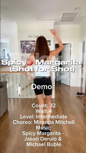 Spicy Margarita (Shot for Shot) – Line Dance Demo