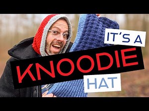 How to KNOOK a Balaclava Hoodie Hat 😎 Right-handed Tutorial