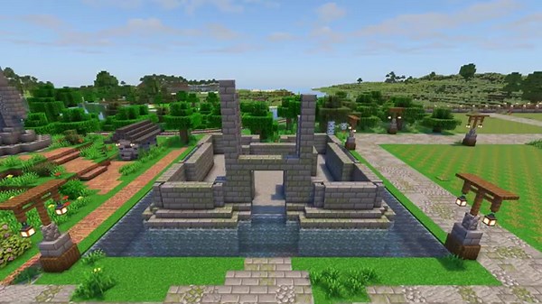 How To Build A Create Mod Castle With A Working Drawbridge - Day 19