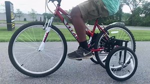 TITAN Bike USA Heavy-Duty Adult Training Wheels – Patented Stabilizer Kit for 24"–27" Bicycles, Supports 250+ lbs, Original Full-Size Bike Training Aid, Not for Electric or E-Bikes
