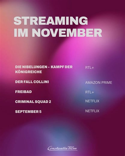 Constantin Film on Reels