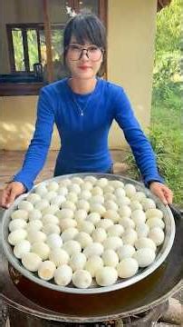 Cooking yummy deep fried egg recipe