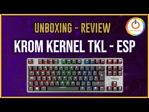 ¿El mejor Teclado Mecánico Calidad/Precio Español? - Krom Kernel TKL || Reviews