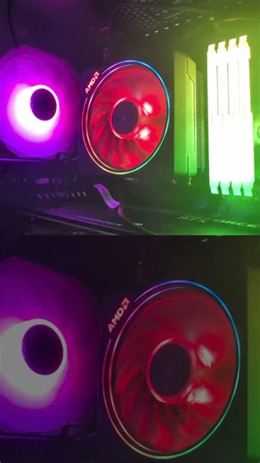 🔥 Ryzen 7 RGB Glow-Up! 🔥#ryzen #amd