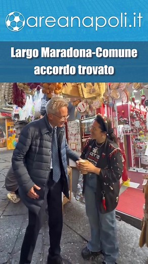 39K views · 675 reactions |   Il Largo #Maradona sarà affidato al...