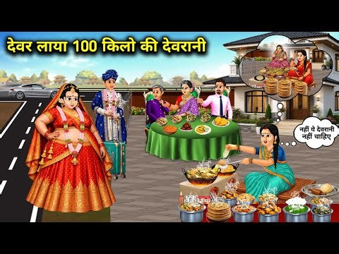 देवर लाया 100 किलो की देवरानी | The younger brother brought home a 100-kilogram sister-in-law | Hind