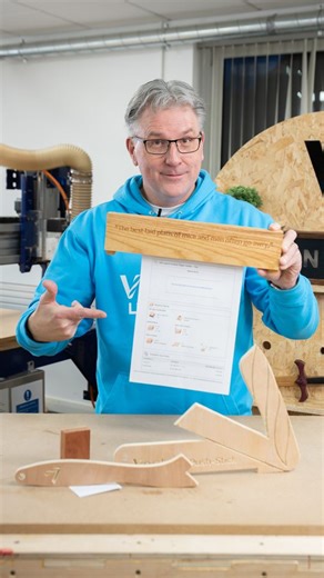 A brand-new FREE CNC project is live 🎉 We’ve just released a fun (and seriously handy) way to hang your job sheets in the shop — a gravity-style paper holder made entirely on the CNC. This project combines pocketing, profiling, fluting, and a touch of VCarving, making it a great learning build as well as a practical shop upgrade. ✅ Compatible with VCarve Desktop, VCarve Pro, and Aspire ⚠️ Cut2D users can make everything except the VCarving details One key tip from this build: always double-chec