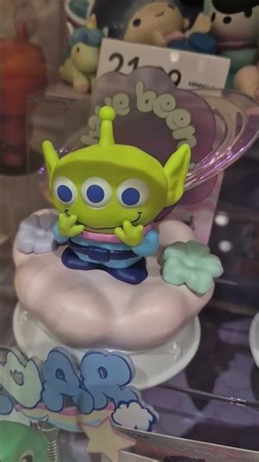Cute alien from toy story figure