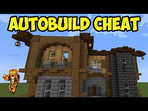 Minecraft AUTOBUILD 26.1.2 - how to use (Spotlight) (Auto Build Cheat Mod 26.1.x Fabric)