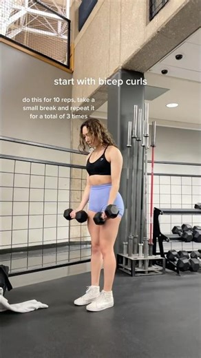 Beginner Arms Exercise: Do These 4 Moves 🔥