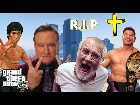 Famous Actors Death Recreation in GTA 5 (Bruce Lee, AngryGrandpa, Robin Williams)