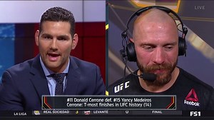 119K views · 2.8K reactions | "I want 155, I want that belt. Khabib "the Eagle" Nurmagomedov, I'm coming. I ain't scared to fight..." Raise your hand if you're down for a Khabib vs. Donald "Cowboy" Cerrone fight! 駱 | UFC on FOX | Facebook