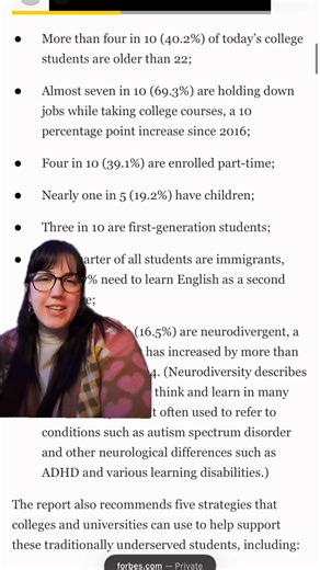 ~40% of college students are over 22 years old? According to this new report, yes! Let’s dive in... | MyComputerCareer