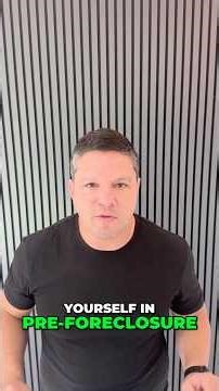 How To Protect Yourself In Pre-Forclosure 🏠 #preforeclosure #homeowner #shorts