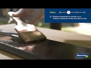 Comment dégriser un support bois avec le dégriseur Blanchon ?