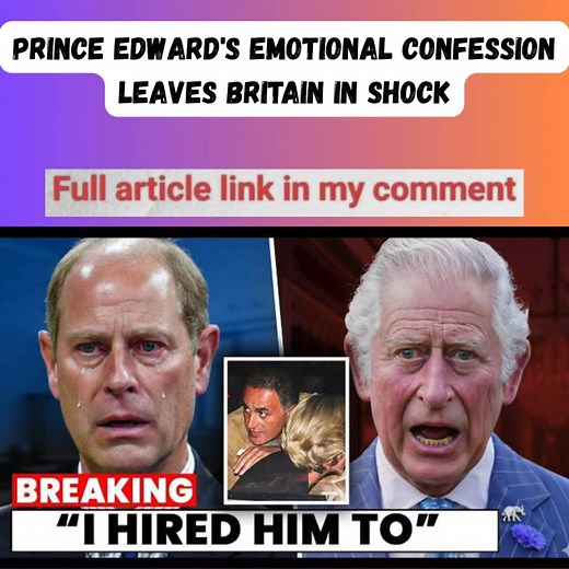 Prince Edward has left Britain in shock with a deeply emotional confession during a rare and candid interview. For the first time, he openly spoke about his personal struggles with constant comparisons to his brother and the pressures that shaped his life within the royal family. Edward revealed the profound impact these pressures had on his childhood and adulthood, exposing wounds rarely discussed publicly before. Read more in comment | Thrive & Shine