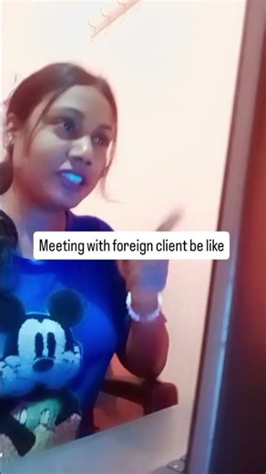 meeting with foreign client be like#meeting #workfromhome #viral #funny #youtubeshorts #shortsvideo