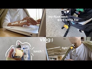 （vlog）実習中の土曜日！記録に追われる看護学生👩🏻‍💻📄👩🏻‍⚕️