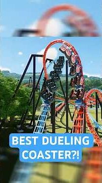 My Craziest Layout Ever!? | Dueling Intamin MDC | #Planetcoaster2 #Shorts POV