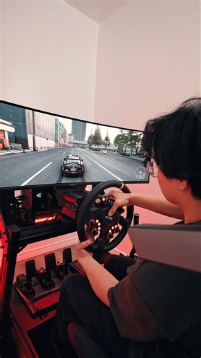 My Dream Racing Simulator Setup with Moza R12, GT Wheel, and FSR V2 F1 Wheel #racingsimulator