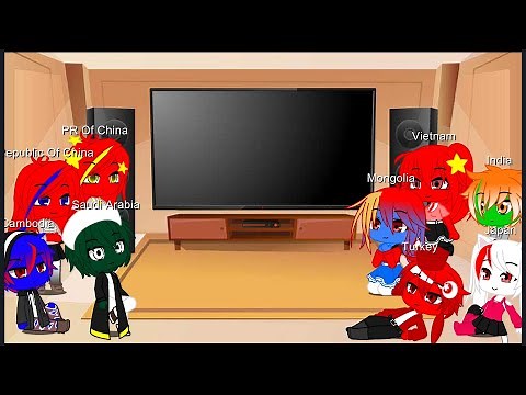 Countryhumans React To A Normal Day In Asia