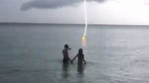 Perth hit with lightning show during severe thunderstorms