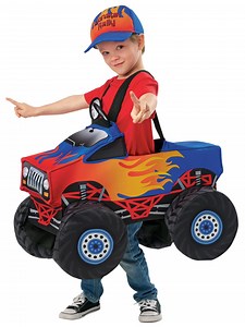 Seasons Monster Truck Halloween Fancy-Dress Costume for 2t-4t