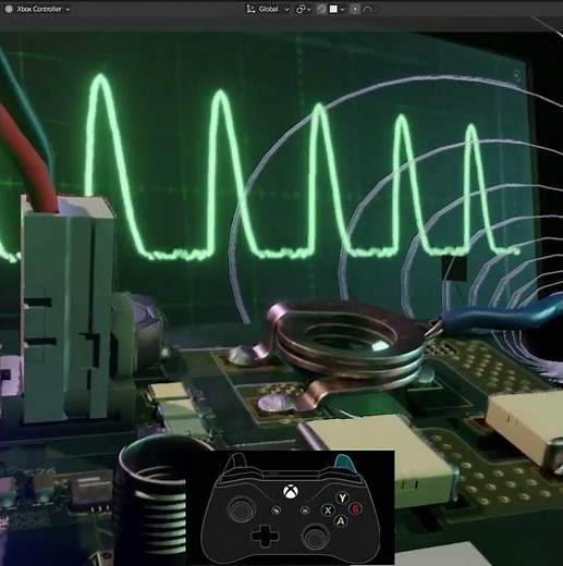 Blender Navigation with Xbox Controller