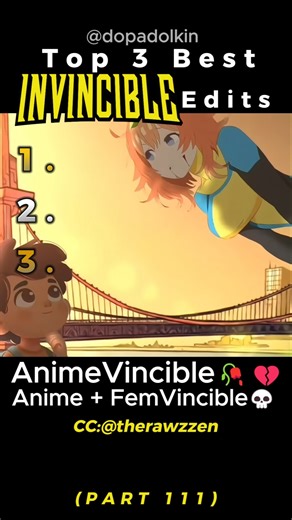 Ranking the Best Invincible Edits PART 111